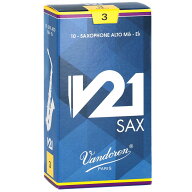 翌日配達 《硬さ：3.0》アルトサックス用リード バンドレン V21 【宅配便発送】【正規輸入品】 VANDOREN …