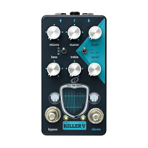 翌日配達 Killer V(CTC/クレイジーチューブ)オーバードライブ ビブラート Crazy Tube Circuits (新品)