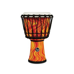 LP1607OM [Rope Tuned Circle Djembe 7 with Perfect-Pitch Head / Orange Marble] �y�����񂹕i�z LP (�V�i)