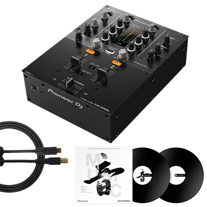 楽天市場】DJM-250MK2 + コントロールヴァイナルRB-VD2-K + UDG製 USB 