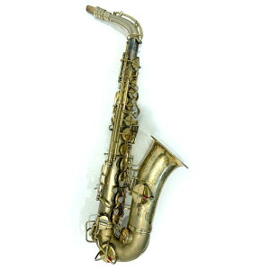 VINTAGE 1926's New Wonder II S/N:M188xx6 Original Satin Gold Plated�m���󂨓n���i�E�ۏؖ����n C.G.CONN (���B���e�[�W ���g�p������)