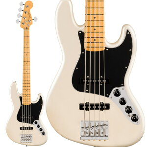 Player II Modified Active Jazz Bass V (Olympic Pearl) �y�t���Z�[���z Fender MEX (�V�i)