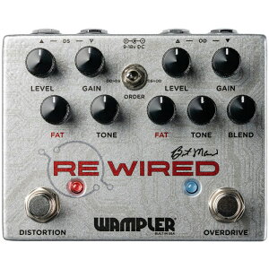 RE WIRED(ワンプラーペダル)オーバードライブ/ディストーション Wampler Pedals (新品)