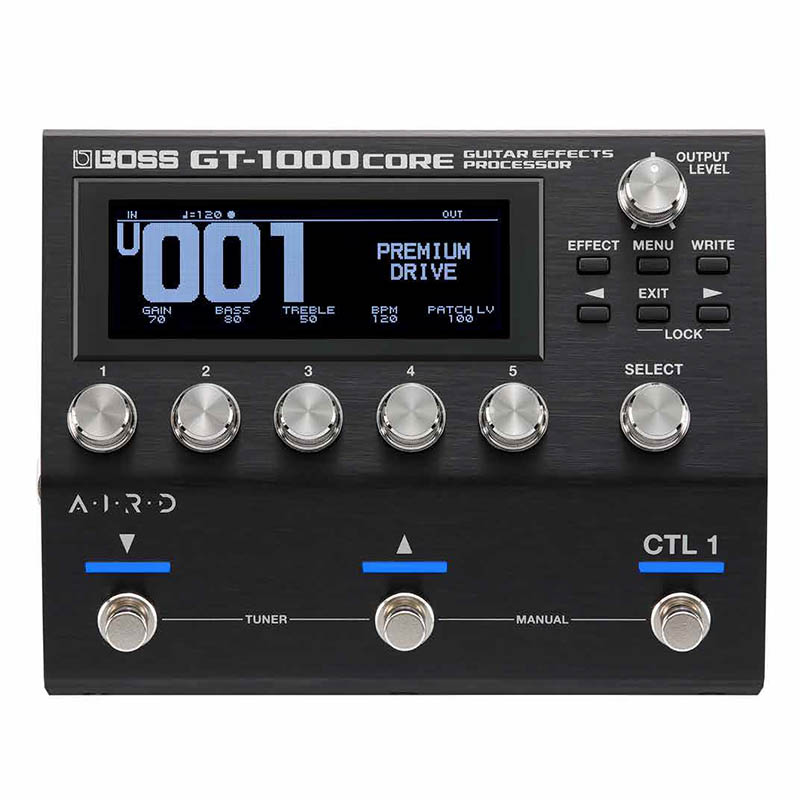 エフェクター あす楽 新品 即納可能 BOSS GT-1000CORE ikbp5 Guitar Effects BOSSピックケースプレゼント 【高品質】 Processor 本物品質の