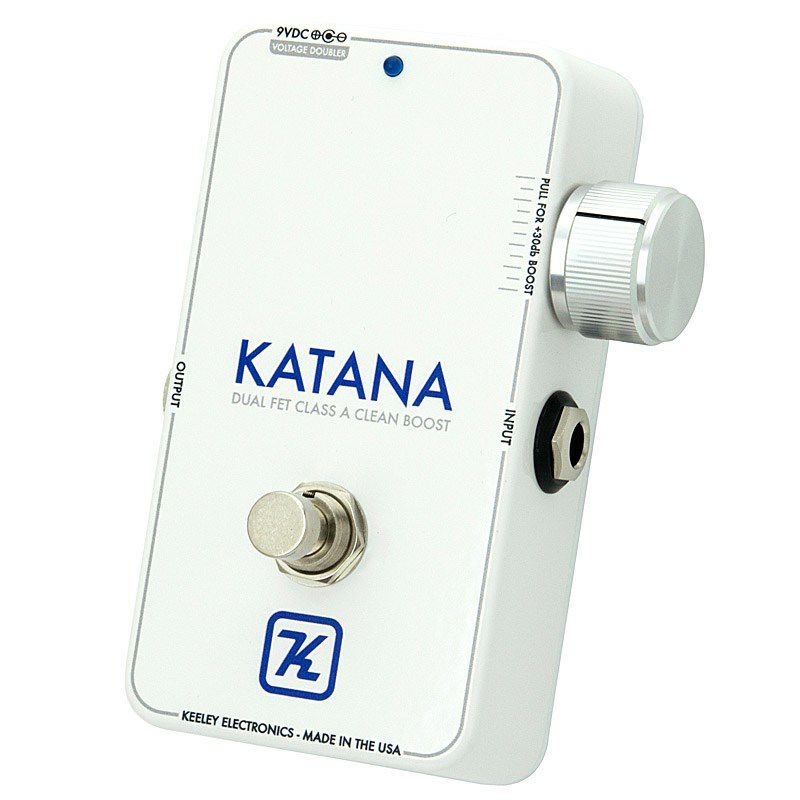Keeley Electronics Katana Clean Boost ‘Throwback White’ Edition |  イケベ楽器楽天ショップ