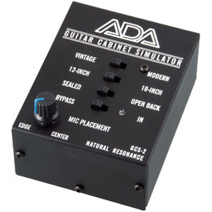 ギター キャビネット シミュレーター ADA 最安値に挑戦 Guitar セールSALE％OFF Cabinet GCS-2 Simulator