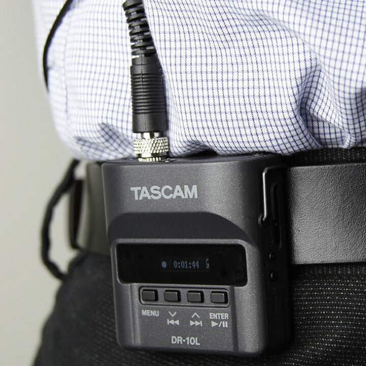14518円 【誠実】 送料無料 2台セット TASCAM タスカム DR-10L ピンマイクレコーダー