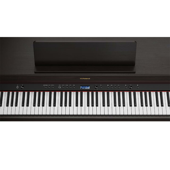 ローランド 電子ピアノ ダークローズウッド 高低自在椅子 ヘッドホン 楽譜集付き Roland HP700 SERIES HP702-DRS  イススタンドツキ 返品種別A お気にいる