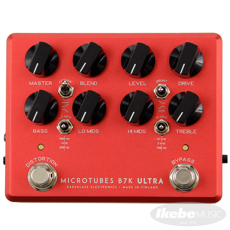 あす楽 新品 即納可能 Darkglass Electronics Microtubes B7K Ultra v2 with Aux In Limited edition “Crimson Red” 
