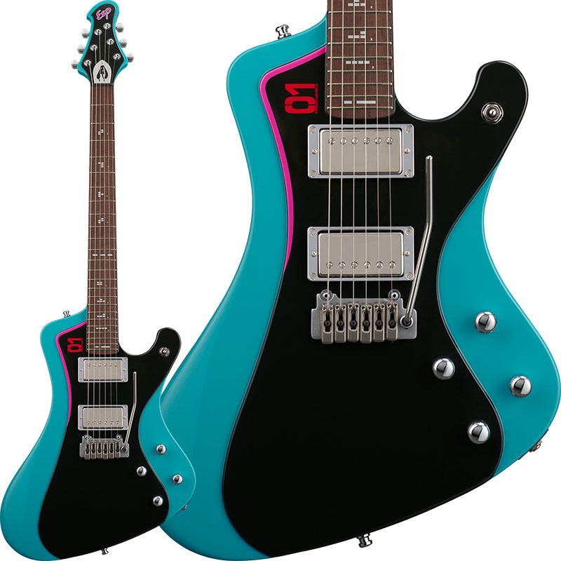 エレキギター ESP Signature Series 8周年記念イベントが 初音ミク 受注生産品 STREAM-Miku-Custom 新品 イーエスピー Model 送料無料激安祭