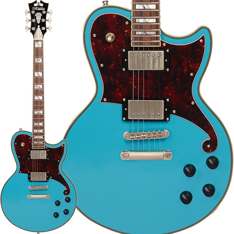 ランキング2022 エレキギター D'Angelico Deluxe Brandon Niederauer Atlantic Sonic 63％以上節約 Blue