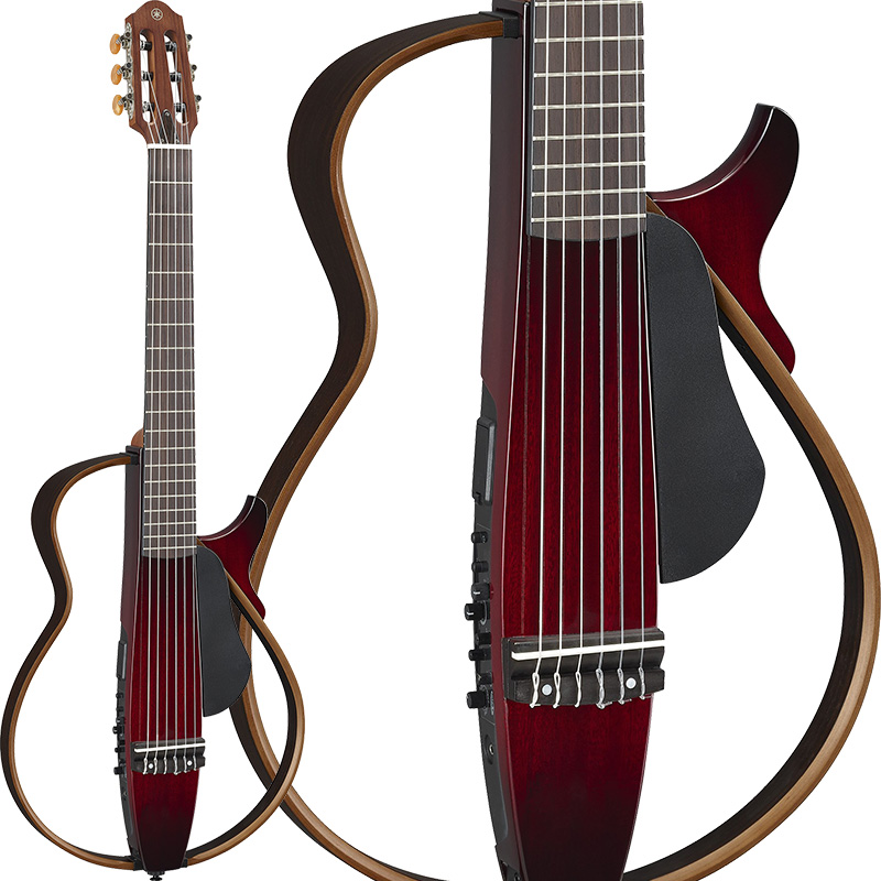 YAMAHA（ヤマハ）アコースティックギター SLG200N (Crimson Red Burst) [SSLG200NCRB]  [サイレントギター/ナイロン弦モデル] 【送料無料】 【ikbp5】 | イケベ楽器楽天ショップ