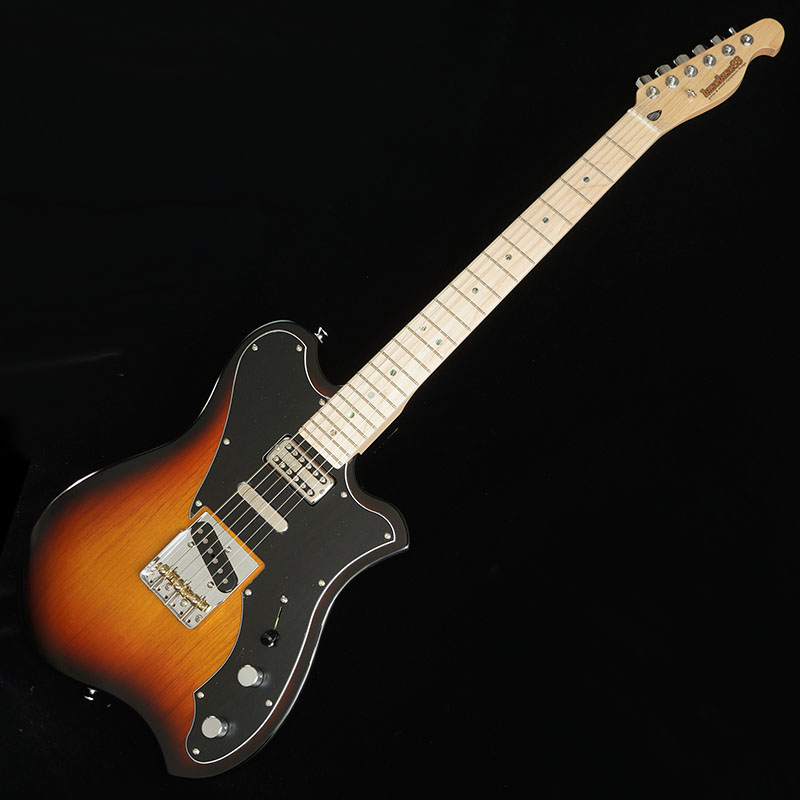 エレキギター kusakusa88 Neo Country Style Sunburst Maple 満点の Schnauzer 送料無料カード決済可能 3-Tone Standard