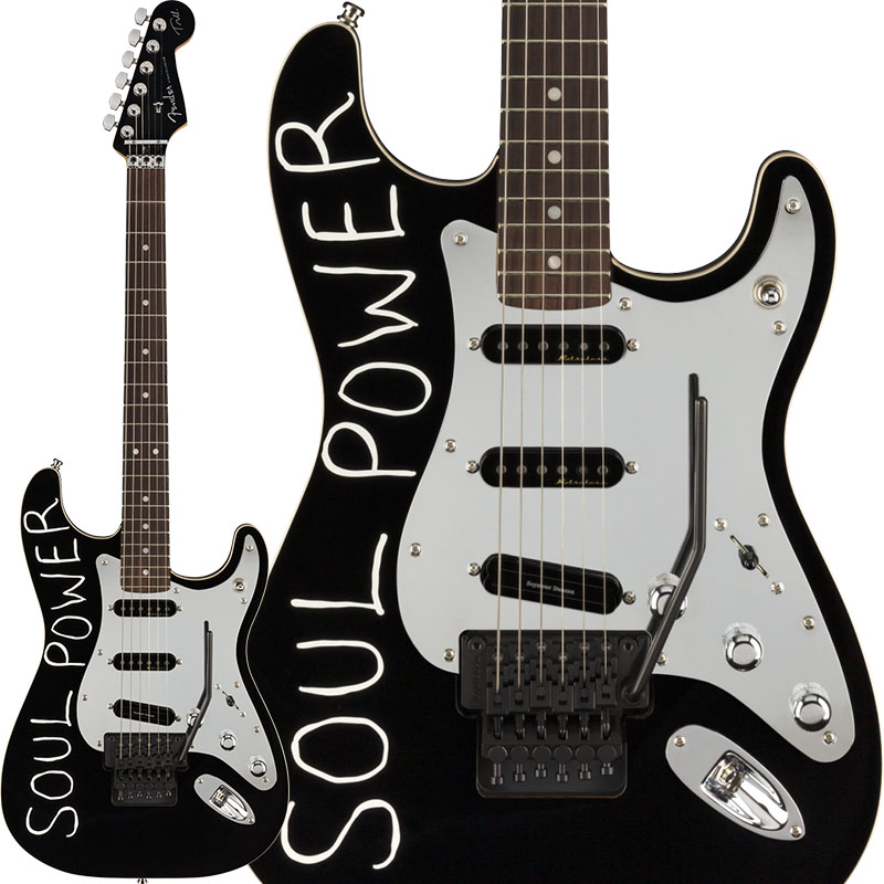 【エレキギター】 Fender（フェンダー）エレキギター Tom Morello Stratocaster (Black) [Made In Mexico] 【ikbp5】 新品 ストラトキャスター