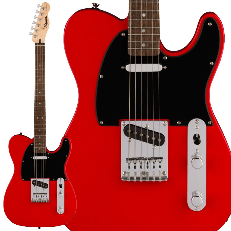 Squier by Fender（スクワイヤー）エレキギター Squier Sonic Telecaster (Torino Red Laurel Fingerboard) 