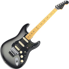 Fender（フェンダー）エレキギター American Ultra Luxe Stratocaster Floyd Rose HSS (Silverburst/Maple) [Made In USA] 【ikbp5】 新品 ストラトキャスター