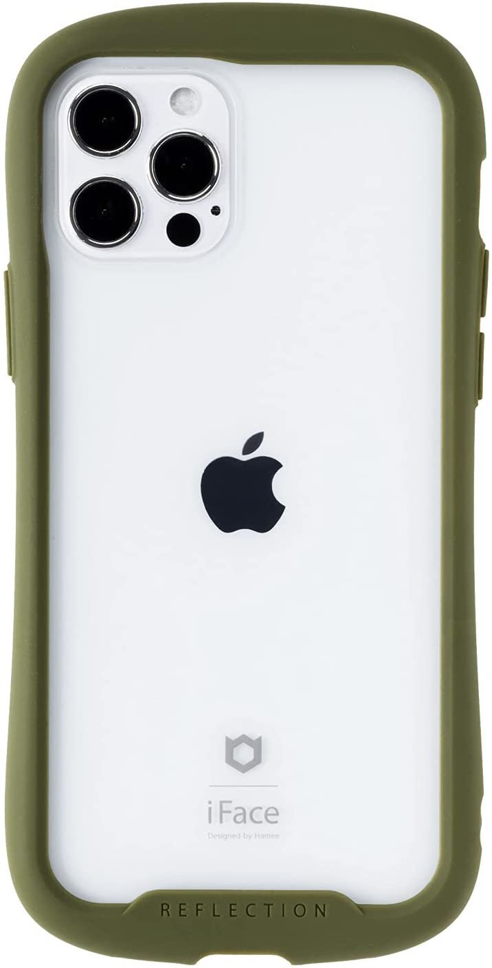 100％本物保証！ 売上実績NO.1 iFace ハミィ iPhone 12 12pro Reflection Pro ケース クリア 強化ガラス カーキ wamaworldwide.org wamaworldwide.org