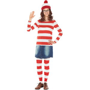 【HWセール品】コスチューム ウォーリーをさがせ レディース