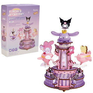 mocumo AME01�N���~�ƃ}�C�����f�B�̂Ȃ��悵���C�h�m �I���S�[�� ��]�M�~�b�N �g�ݗ��ăL�b�g �T�����I �C���e���A�g�C ����� �v���[���g �M�t�g rolife robotime ���{�^�C�� �n