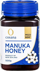 �ucosana(�R�T�i) �}�k�J�n�j�[ MGO600+ 500g�v���N�Ɣ��e�����߂���ɁB�󏭂ȍō������N�̃}�k�J�n�j�[�B1kg����600mg�ȏ��MGO(�H�����`���O���I�L�T�[��)���܂�ł��܂��B