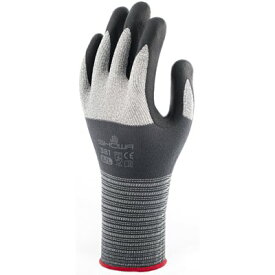 【 10双 】ショーワグローブ No.381 マイクログリップ グレー ( M ) 手袋 背抜き 作業用 SHOWA