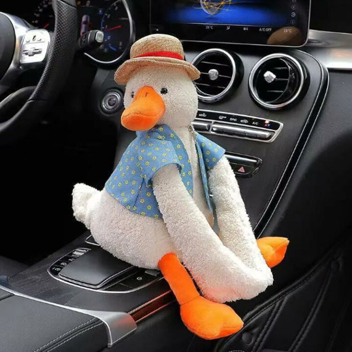 楽天市場 ティッシュケース カモ 動物 おしゃれ 可愛い ぬいぐるみ ティッシュカバー 車用 掛け 吊り下げ テッシュボックスカバー ティッシュボックスケース カー用品 Ikeike0チェスト