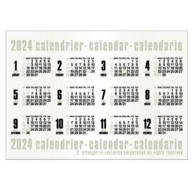 【宅配便対応】 エトランジェ 2024年 B3 ポスターカレンダー [CAL] CLP-B3-02