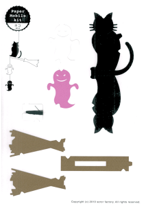 ペーパーモビール モビール 012 ネコ 猫 ねこ 可愛い ギフト 赤ちゃん 幼稚園 お昼寝 インテリア 簡単 おしゃれ 吊り下げ 飾り ソロルファクトリー