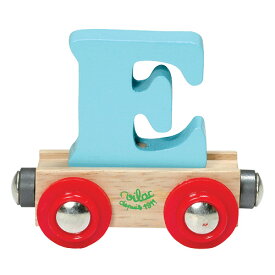 アルファベットトレイン ヴィラック おもちゃ E VL0975 木製 カラフル プレゼント 出産祝い ウェルカムボード 男の子 女の子