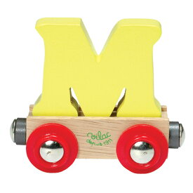 アルファベットトレイン ヴィラック おもちゃ M VL0983 木製 カラフル プレゼント 出産祝い ウェルカムボード 男の子 女の子