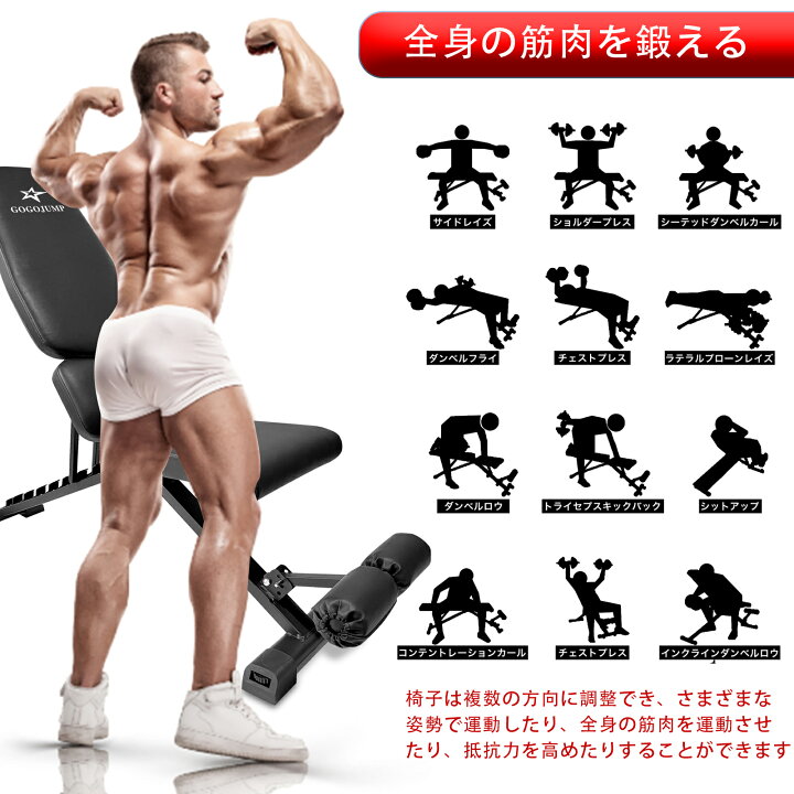 楽天市場】☆期間限定10倍ポイントあり☆トレーニングベンチ インク 
