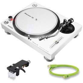 あす楽 Pioneer DJ PLX-500-W アナログレコーディング初心者 SET【 Miniature Collection プレゼント！】