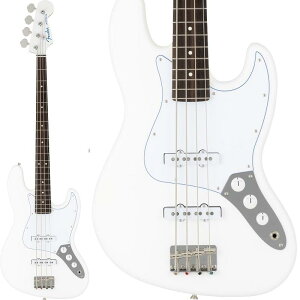 zB Fender Made in Japan Limited Hybrid II Jazz Bass Blanc