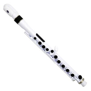 NUVO �k�[�{ / N220JFWB �v���X�`�b�N�� ���q�l�����t���[�g jFlute(White/Black)