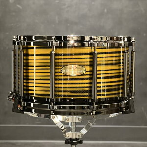Pearl Masterworks Snare Drum 14x8 Free Floating -Gold Swirl on Black Carbon�y�C�P�x�y��X�n��50���N�L�O���f���z