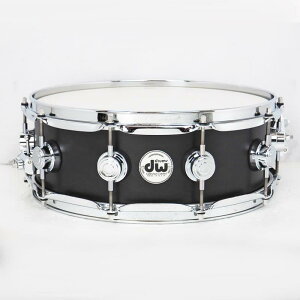 dw DRS00514SSC107 [Collector's Pure Maple Snare Drum Standard Shell 14×5 / Ebony Satin Oil]