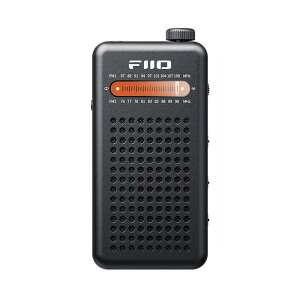 FiiO �y���\�񏤕i�E10��9�������\��zRR13 Black (�u���b�N)(�t�B�[�I)(�|�[�^�u���X�e���IFM���W�I)(�X�s�[�J�[����)(�w�b�h�z���A���v)(�z�[���I�[�f�B�I)(�|�[�^�u���I�[�f�B�I)(FIO-RR13-B)