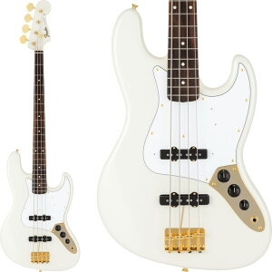 Fender Made in Japan yב҂A\tz Traditional 2025 Collection 60s Jazz Bass (White Pearl)