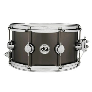 dw DRVD0713SVCBK [Collector's Satin Black over Brass SnareC 13''×7'']