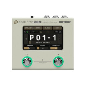 翌日配達 HOTONE 【WEB限定在庫処分セール】 Ampero Mini（ホットトーン）マルチエフェクター　アンペロ