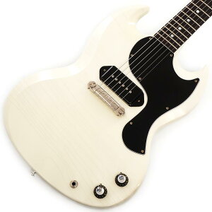 Gibson Murphy Lab 1963 SG Junior Polaris White Lightning Bar Ultra Light Aged yS/N 402003z yz