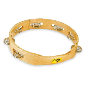 LP CP389 [CP 10 Wood Headless Tambourine�C Single Row Jingles]