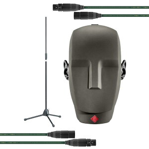 NEUMANN KU100(�_�~�[�w�b�h�}�C�N)(�������K�i3�N�ۏ�)(�m�C�}��)�y�}�C�N�X�^���h(�O�r�X�g���[�g)�A�P�[�u��2�{�Z�b�g�zTAMA/MS200BK�AOyaide/QAC222XLR