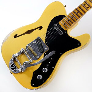 Fender Custom Shop 2023 Summer Event Limited Nocaster Thinline w/Bigsby Relic (Aged Nocaster Blonde) [SN.CZ579903] yz