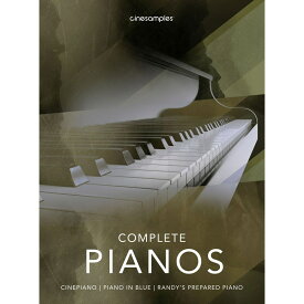 CINESAMPLES Complete Pianos(オンライン納品専用)※代引きはご利用いただけません
