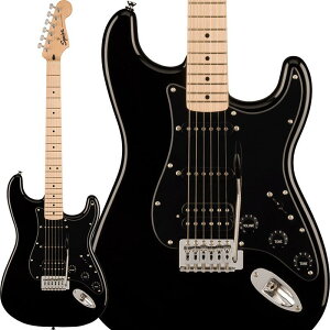Squier by Fender Squier Sonic Stratocaster HSS (Black/Maple)