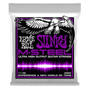 ERNIE BALL yňSALEz y݌ɏz Power Slinky M-Steel Electric Guitar Strings #2920