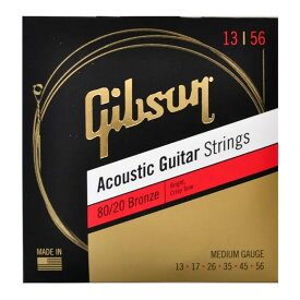 あす楽 Gibson 80/20 Bronze Acoustic Guitar Strings [SAG-BRW13 Medium]