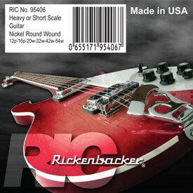 Rickenbacker Heavy or Short Scale Guitar Nickel Round Wound No.95406 (12-54)