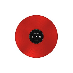 Native Instruments Traktor Control Vinyl Red (1)(TraktorpRg[@Ci)